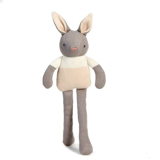 Baby Threads Knitted Grey Bunny Doll