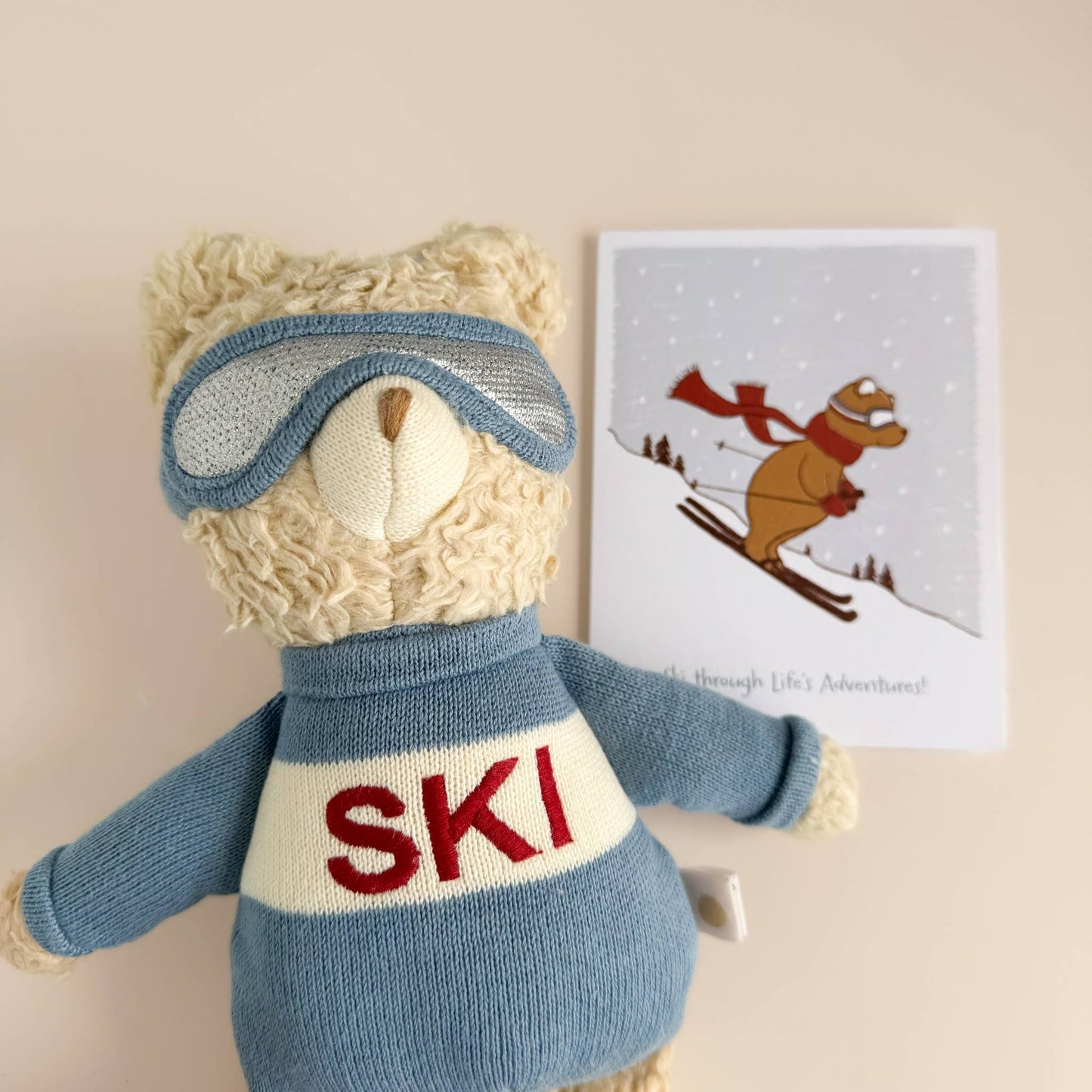 Benjamin Bear Ski Plushie