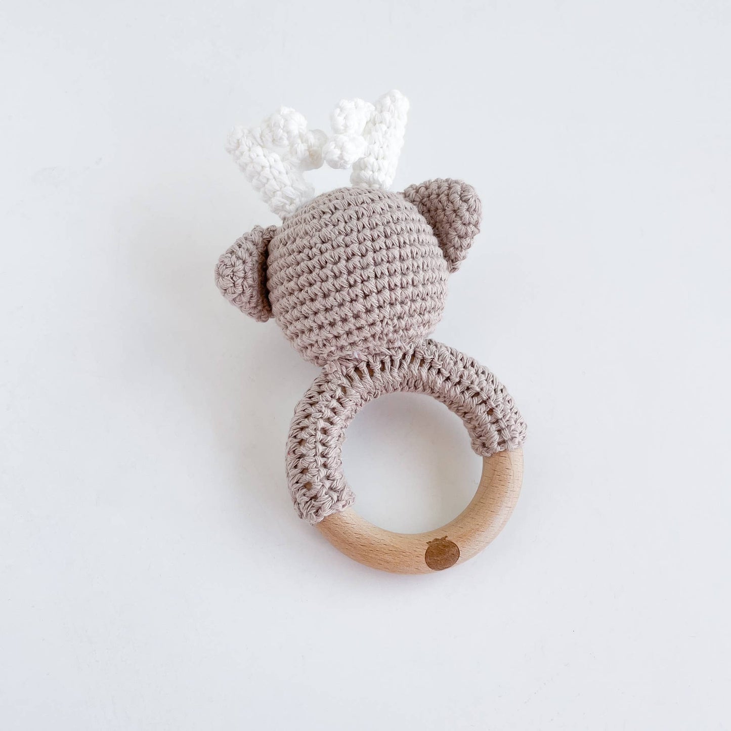 Deer Cotton Rattle Teether